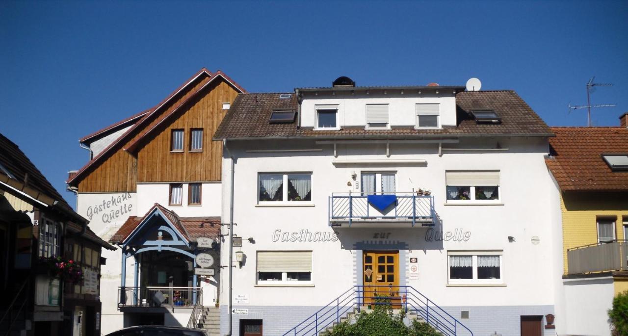 Landgasthof 'Zur Quelle' Wächtersbach Exterior foto